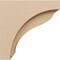 Ekena Millwork 7"W x 14"D x 14"H Classic Helena Rough Cedar Woodgrain TimberThane Corbel, Primed Tan CORUR07X14X14HELRCPR - alternate 2